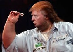 Trump darts Meme Template