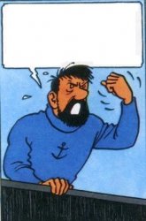 Haddock Meme Template