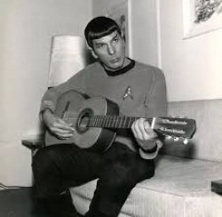Spock picking guitar Meme Template