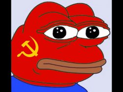 Communist Pepe Meme Template