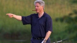 Bill Clinton Cigar Meme Template