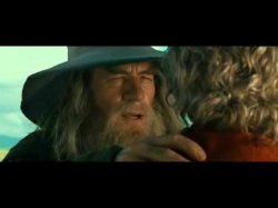 Gandalf Bilbo Haven't Aged a Day Meme Template