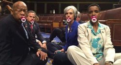 Congressional Sit-in Meme Template