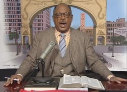 Pastor Manning Flaming Buttholes Meme Template