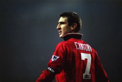 Cantona Au revoir Meme Template