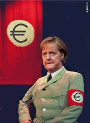 Merkel hitler Meme Template
