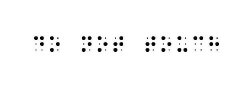 scariest thing to read in braille Meme Template