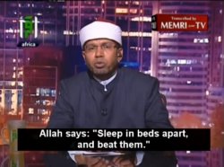 Muslim Cleric Wife Beating Meme Template