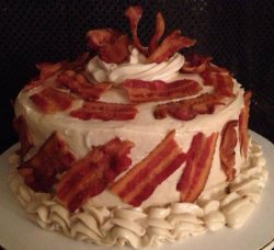 Bacon cake Meme Template