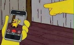los simpson predijeron pokemon go Meme Template