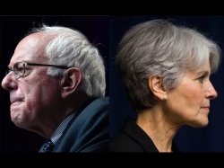 Bernie Sanders & Jill Stein Meme Template