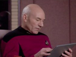 Picard's iPad  Meme Template