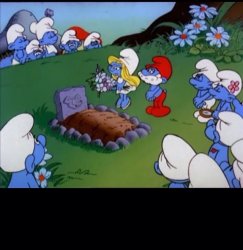 Smurfs Meme Template