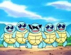 Squirtle Gang Meme Template