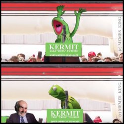 Kermit Will Make America Meme Template