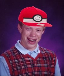 Pokemon Bad Luck Brian Meme Template