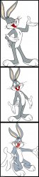 Bad Bugs Bunny Pun Meme Template