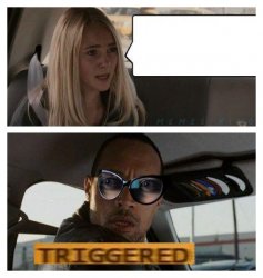 The Rock Triggered Meme Template