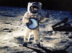 Banjo astronaut Meme Template