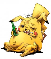 Pikachu drunk Meme Template