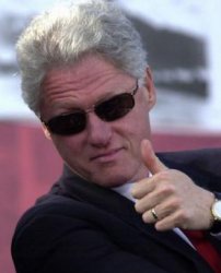 Bill Clinton Sunglasses Meme Template