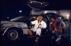 Back To the Future Get In marty Meme Template