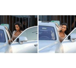 Kim Kardashian car Meme Template