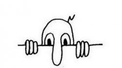 Kilroy Was Here Meme Template