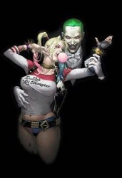 Joker & Harley Quinn Meme Template