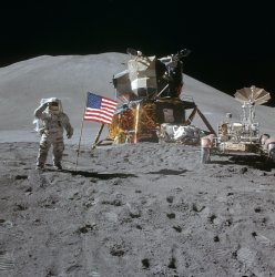 Apollo Moon Photo Meme Template