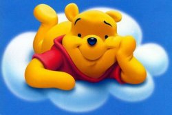 Winnie the Pooh cloud Meme Template