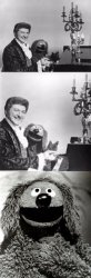 Rowlf and Liberace Meme Template