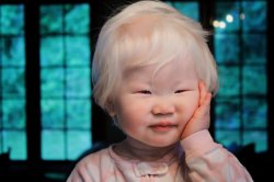 Albino Asian Baby Meme Template