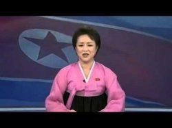 DPRK News Anchor Meme Template
