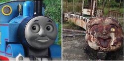 thomas the train Meme Template