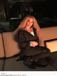 Beyonce on couch Meme Template