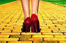 Dorothy Wizard of Oz Red Heels Meme Template