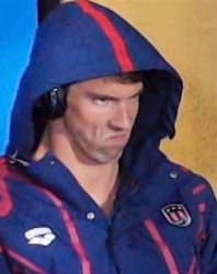 Angry Phelps Meme Template