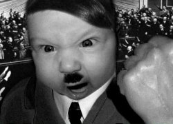 Hitler Baby Meme Template