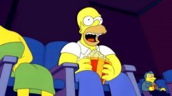 Homer and Popcorn Meme Template