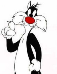 sylvester the cat making a point Meme Template