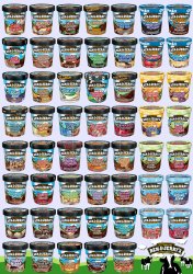 Ben and Jerry flavors Meme Template