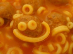 spaghettio smile Meme Template