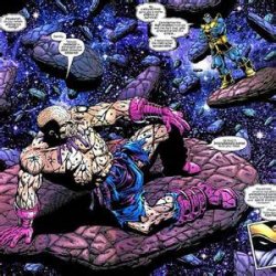 Thanos vs Galactus Meme Template
