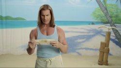 Fabio Message In A Bottle Meme Template