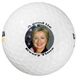 Hillary Golf Ball Meme Template