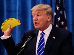 Trump Taco Meme Template