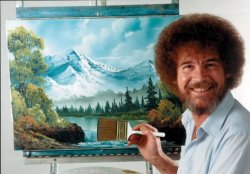 Bob Ross Meme Template