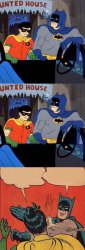 batman and robin talking Meme Template