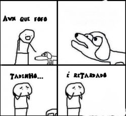 Tadinho Retardado Meme Template